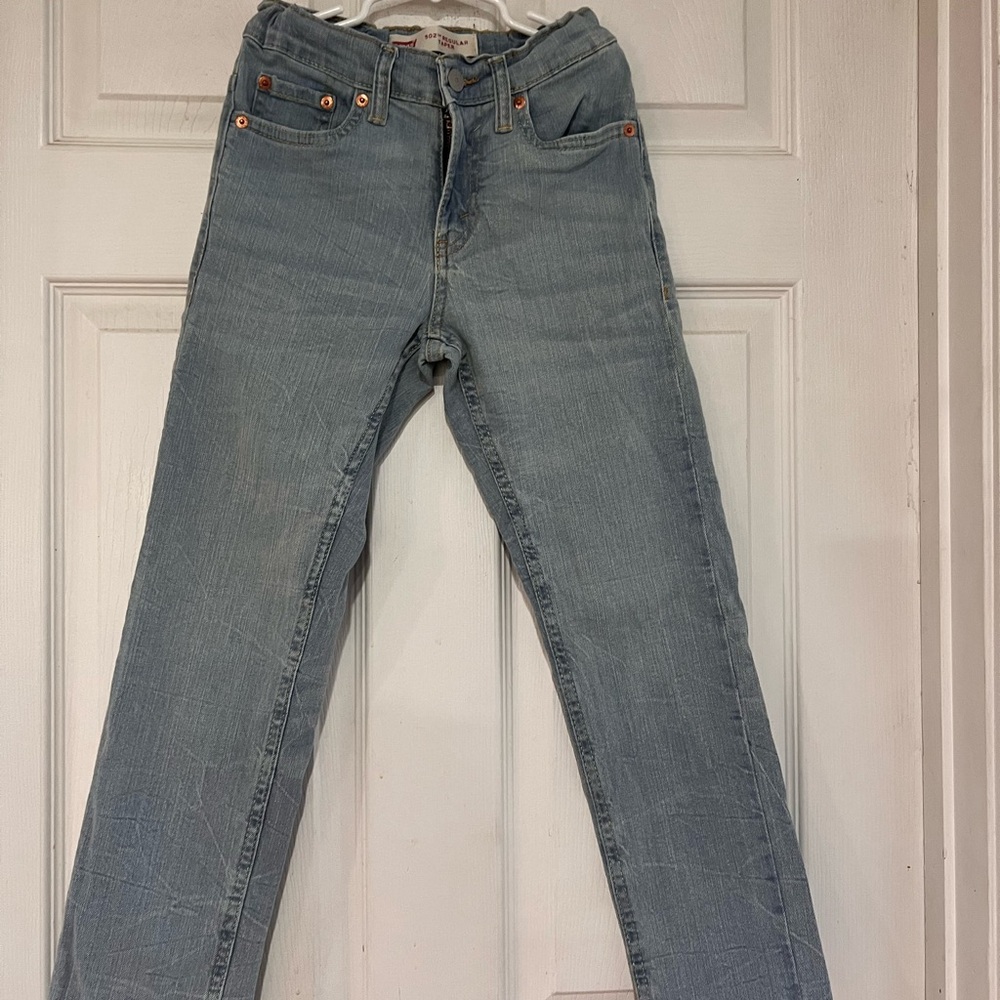 Levi's Men's Straight Jeans in Light Blue